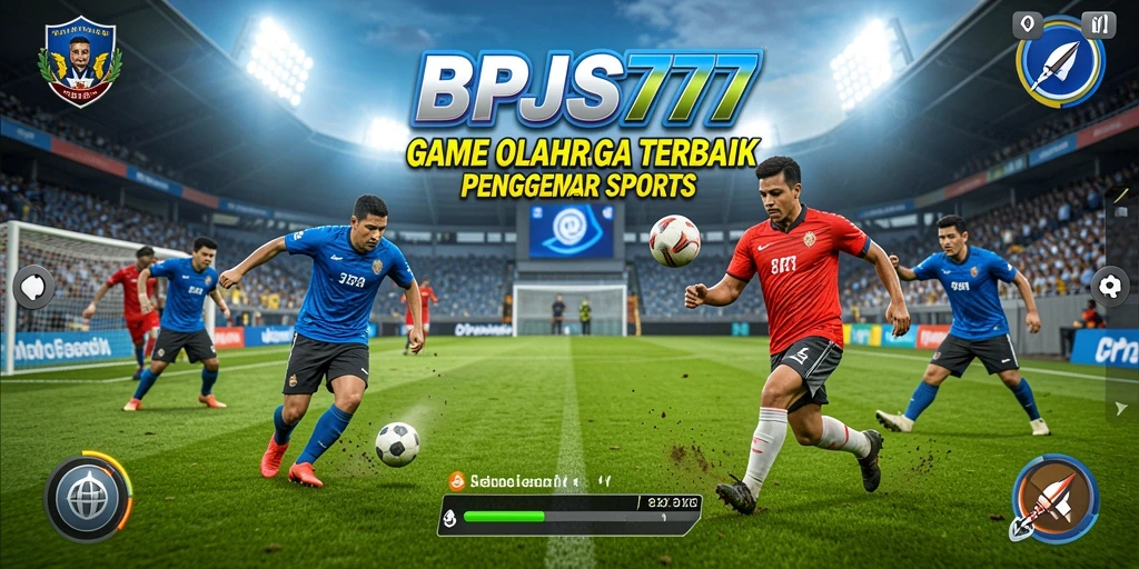 Tampilan gameplay BPJS777 yang menarik dengan aksi olahraga seru.