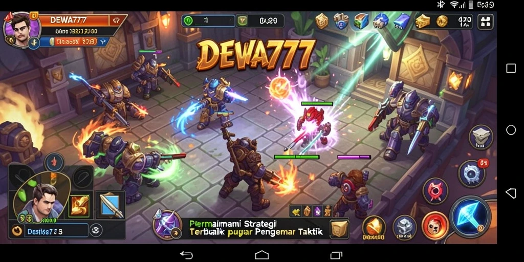 Tampilan menarik dari gameplay DEWA777 yang penuh strategi.
