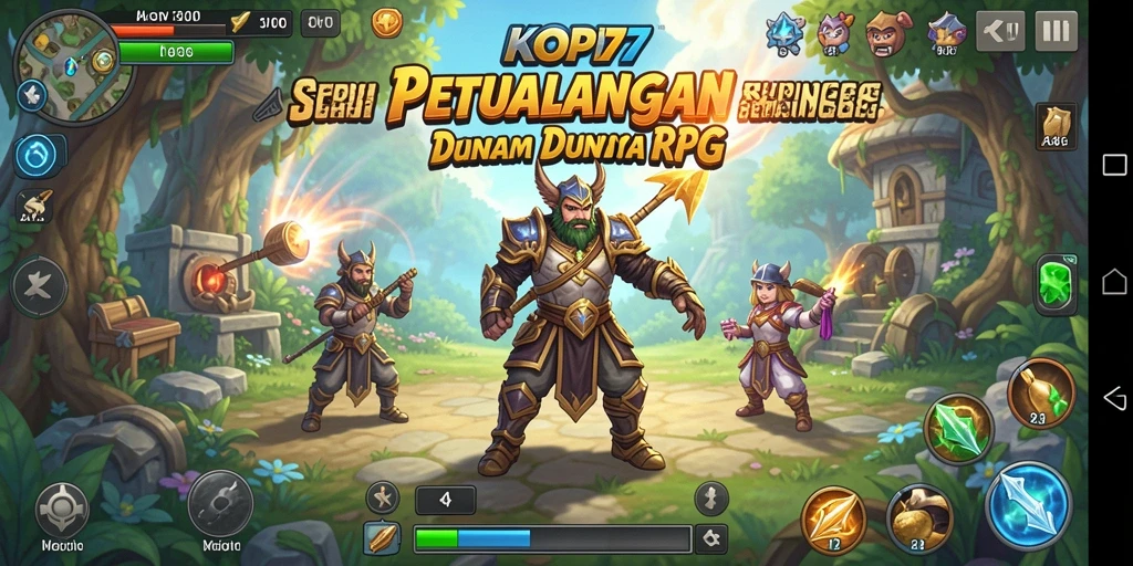 Tampilan gameplay seru dari KOPI77 yang memikat para pemain RPG.