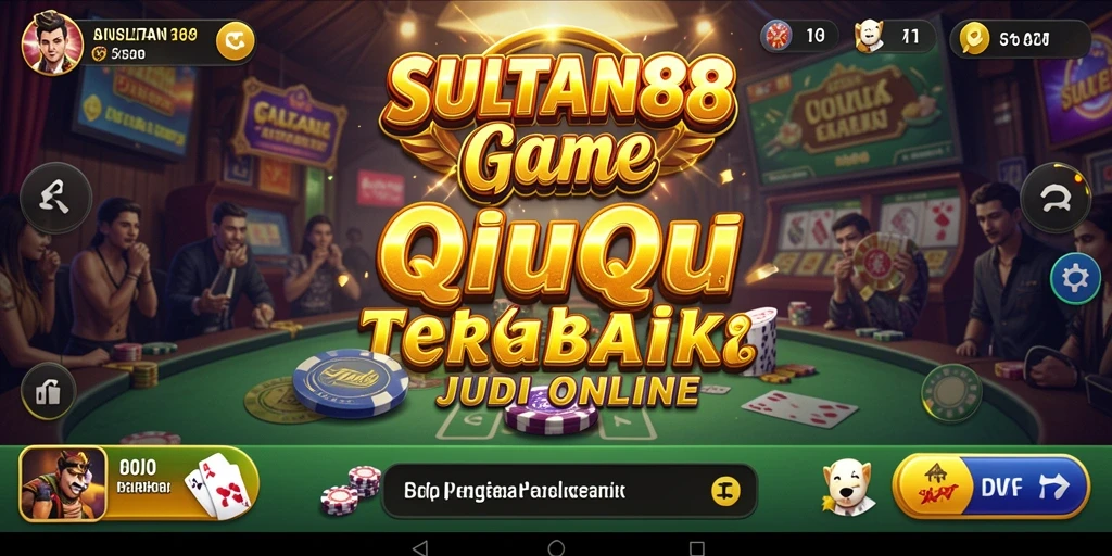 Tampilan utama SULTAN88 dengan gameplay QiuQiu yang menegangkan.