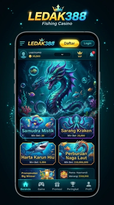Pengguna dapat menemukan aplikasi dengan mudah di katalog ledak388.